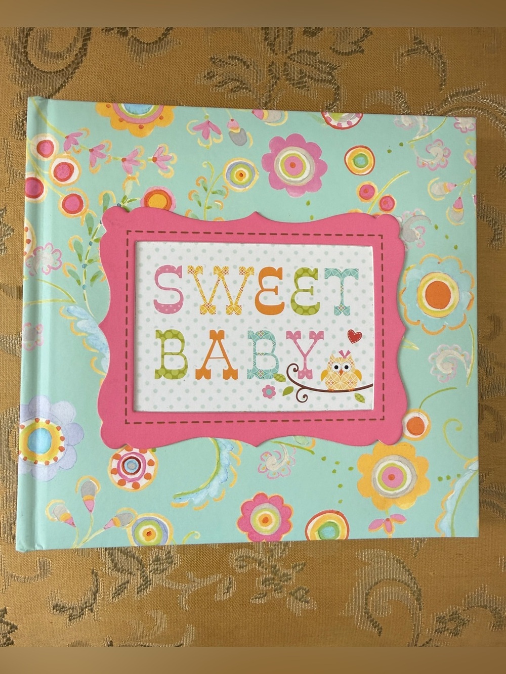 Sweet Baby Keepsake Album - Scrapbooking + Photo Journal “Happi” NWOT